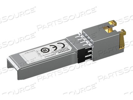 AXM765V2, SFP+ TRANSCEIVER MODULE, 10 GIGE, 10GBASE-T, RJ-45, UP TO 262 FT by Netgear