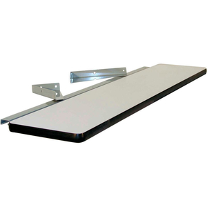 60"L X 12"D ANTI-STATIC LAMINATE CANTILEVER SHELF- GRAY by Proline