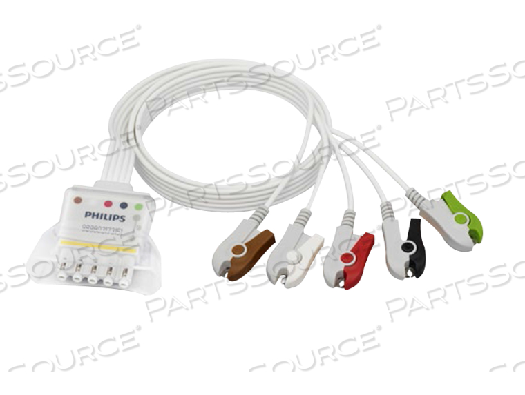 5 LEAD ECG TELEMETRY LEADWIRE SET 