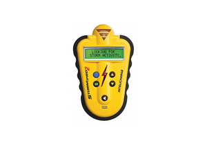 LIGHTNING DETECTOR 3-13/32 IN W 14 OZ. by Skyscan