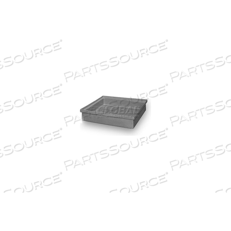 ROTATIONALLY MOLDED PLASTIC TRAY 20 X20X4-1/2 GRAY by Bayhead Products ROTATIONALLY MOLDED PLASTIC TRAY 20 X20X4-1/2 GRAY by Bayhead Products
