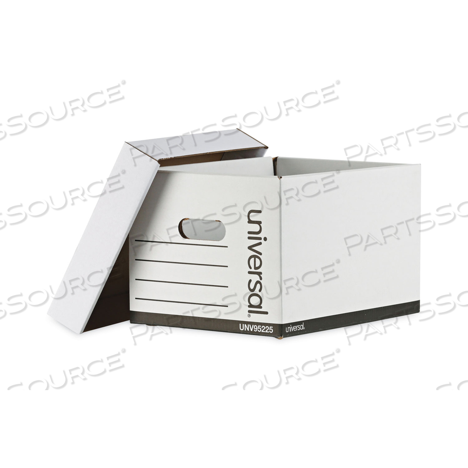 PROFESSIONAL-GRADE HEAVY-DUTY STORAGE BOXES, LETTER/LEGAL FILES, WHITE, 12/CARTON PROFESSIONAL-GRADE HEAVY-DUTY STORAGE BOXES, LETTER/LEGAL FILES, WHITE, 12/CARTON