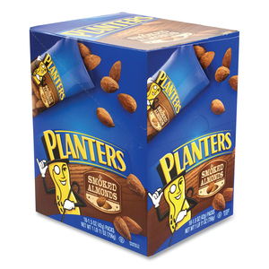 SMOKED ALMONDS, 1.5 OZ PACK, 18 PACKS/BOX by Planters