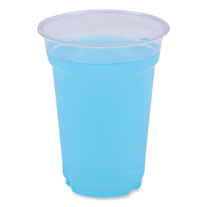 CLEAR PLASTIC COLD CUPS, 9 OZ, PET, 50 CUPS/SLEEVE, 20 SLEEVES/CARTON by Boardwalk