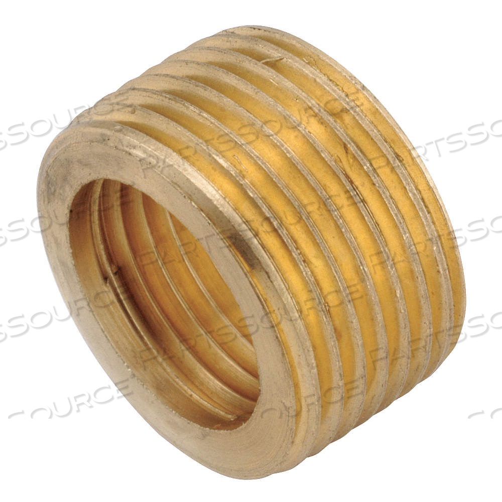 FACE BUSHING, BRASS, 1/2 IN X 3/8 IN FITTING PIPE SIZE, MALE NPT X FEMALE NPT, 3/4 IN OVERALL LG by Approved Vendor FACE BUSHING, BRASS, 1/2 IN X 3/8 IN FITTING PIPE SIZE, MALE NPT X FEMALE NPT, 3/4 IN OVERALL LG by Approved Vendor