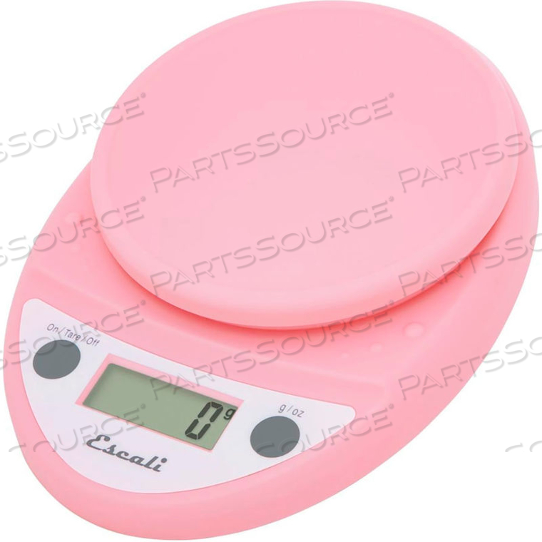 PRIMO COMPACT DIGITAL SCALE, 5000 G X 1 G, PINK PRIMO COMPACT DIGITAL SCALE, 5000 G X 1 G, PINK