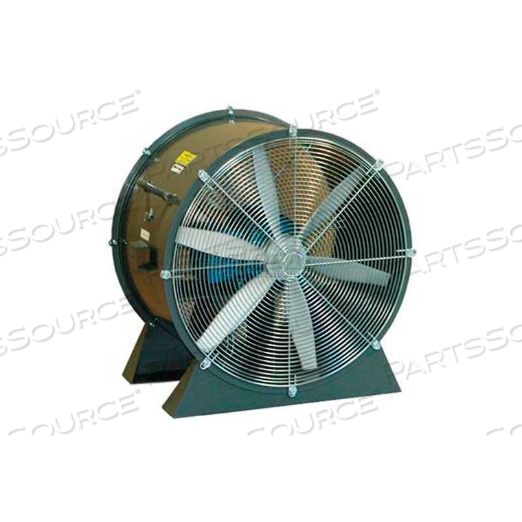 42" TEFC ALUMINUM PROPELLER FAN WITH LOW STAND 5 HP 27000 CFM 