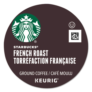 FRENCH ROAST K-CUPS, 24/BOX by Starbucks