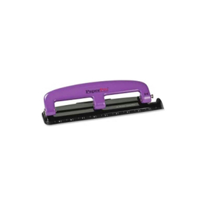 COMPACT 3-HOLE PUNCH 9/32" PUNCH SIZE WITH 12 SHEET CAPACITY PURPLE by Accentra