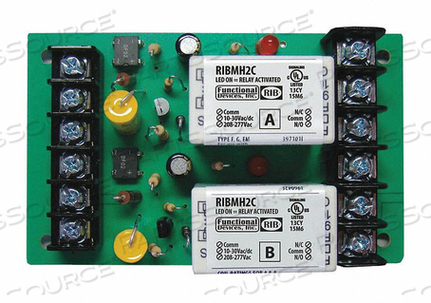 TRACK MOUNT RELAYS 15A 2 SPDT by RIB
