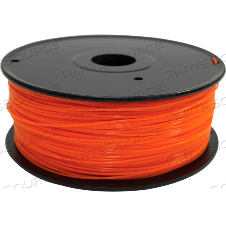 PLA 3D PRINTER BASIC FILAMENT, 1.75MM, 1 KG, ORANGE by 3D Stuffmaker