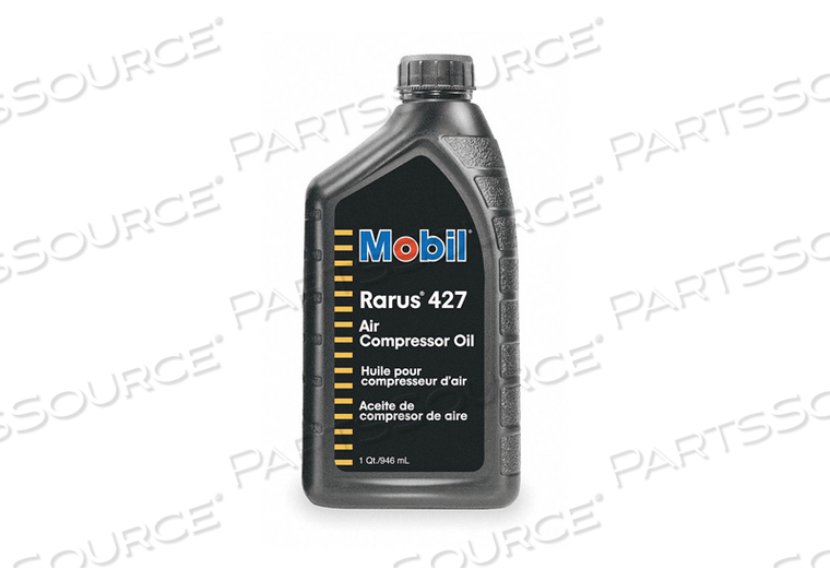 NON-DETERGENT COMPRESSOR OIL, CONTAINER SIZE 1 QT, CONTAINER TYPE BOTTLE, SAE VISCOSITY GRADE 30, ISO VISCOSITY GRADE 100, VISCOSITY INDEX 1 by Mobil