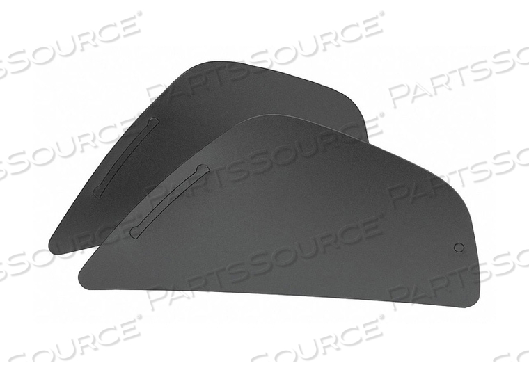 SIDE WINDOWS COVERPLATE NYL BLK PK2 by Speedglas