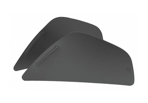 SIDE WINDOWS COVERPLATE NYL BLK PK2 by Speedglas