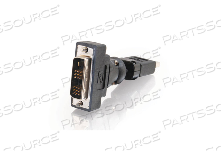 ADAPTER, HDMI FEMALE X DVI-D SINGLE LINK MALE, BLACK 