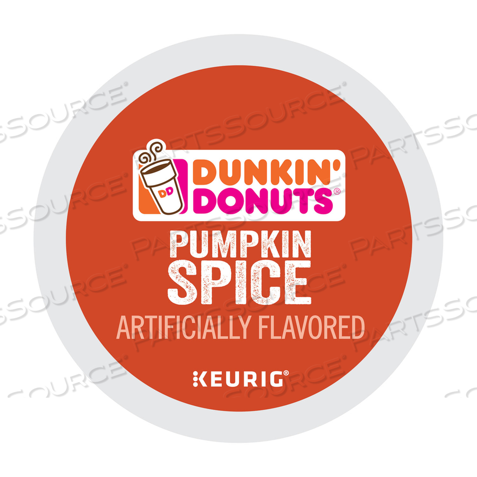 K-CUP PODS, PUMPKIN SPICE by Dunkin Donuts K-CUP PODS, PUMPKIN SPICE by Dunkin Donuts