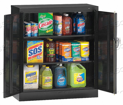 D4923 SHELVING CABINET 42 H 36 W BLACK by Tennsco Corp. D4923 SHELVING CABINET 42 H 36 W BLACK by Tennsco Corp.