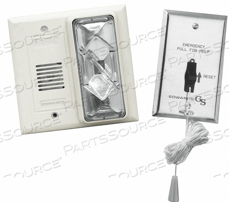 CALL FOR ASSISTANCE KIT BUZZER/STROBE by Edwards Signaling CALL FOR ASSISTANCE KIT BUZZER/STROBE by Edwards Signaling