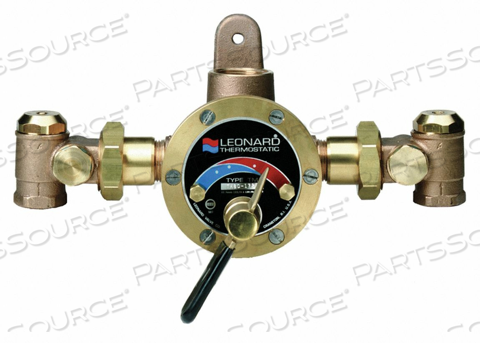 STEAM AND WATER MIXING VALVE BRASS by Leonard Valve