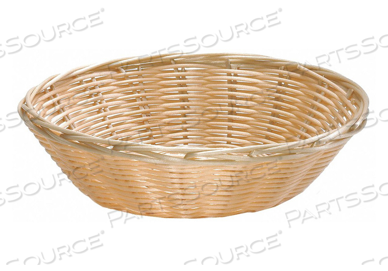 HANDWOVEN BASKET ROUND NATURAL PK12 by TableCraft