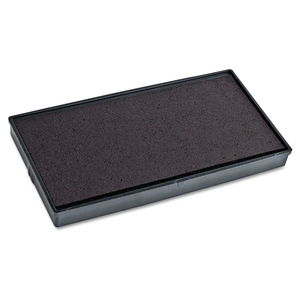 REPLACEMENT INK PAD FOR 2000PLUS 1SI10P, 1" X 0.25", BLACK by 2000Plus