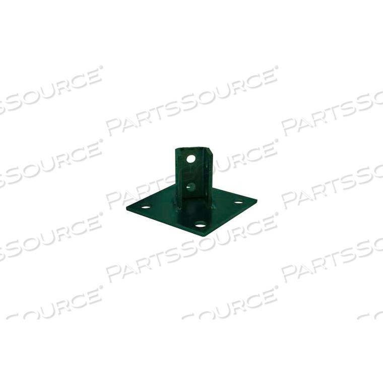 1-5/8" POST BASE P2072AGR, PERMA-GREEN III, STD by Unistrut Service Company