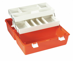 FIRST AID STORAGE CASE W 11 1/2 2 TRAYS by Flambeau, Inc.