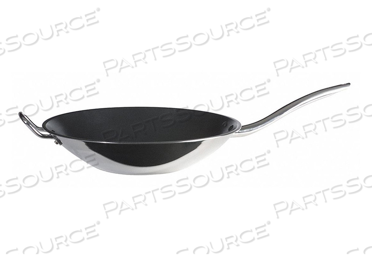 NON STICK WOK 4 QT SILVER by Vulcano