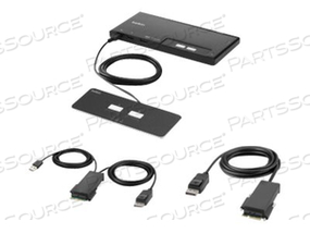 MODULAR SECURE SINGLE HEAD, KVM SWITCH, 2 X KVM PORT(S), 1 LOCAL USER, DESKTOP, TAA COMPLIANT by Belkin