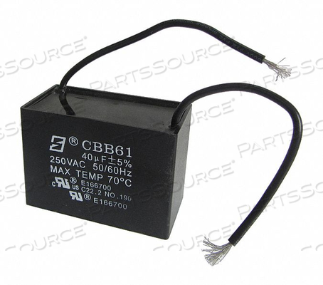 CAPACITOR by DAYTON ELECTRIC MANUFACTURING CO CAPACITOR by DAYTON ELECTRIC MANUFACTURING CO