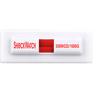 SPOTSEE MINICLIP DOUBLE TUBE IMPACT INDICATORS, 100G RANGE, 100/BOX by Shockwatch Inc