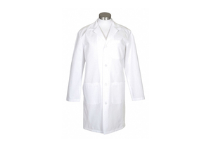 LAB COAT MALE WHITE L2 MD by Fame Fabrics