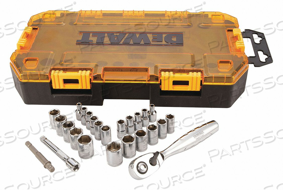 TOOL KIT DEWALT TOUGH BOX 1/4IN DRIVE by DeWalt