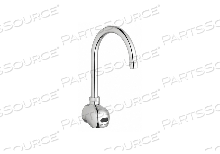 COMMERCIAL SENSOR OPERATED BATTERY POWERED WALL MOUNT FAUCET, CHROME by Elkay