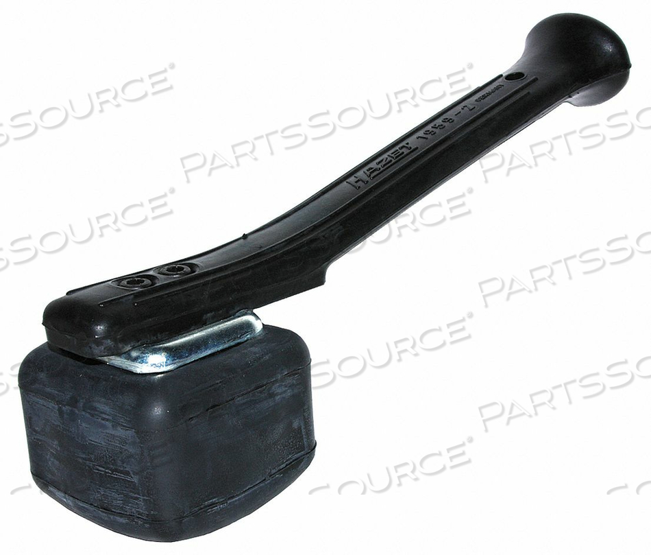 RUBBER MALLET RUBBER 10-3/4 IN L by Hazet Tools RUBBER MALLET RUBBER 10-3/4 IN L by Hazet Tools