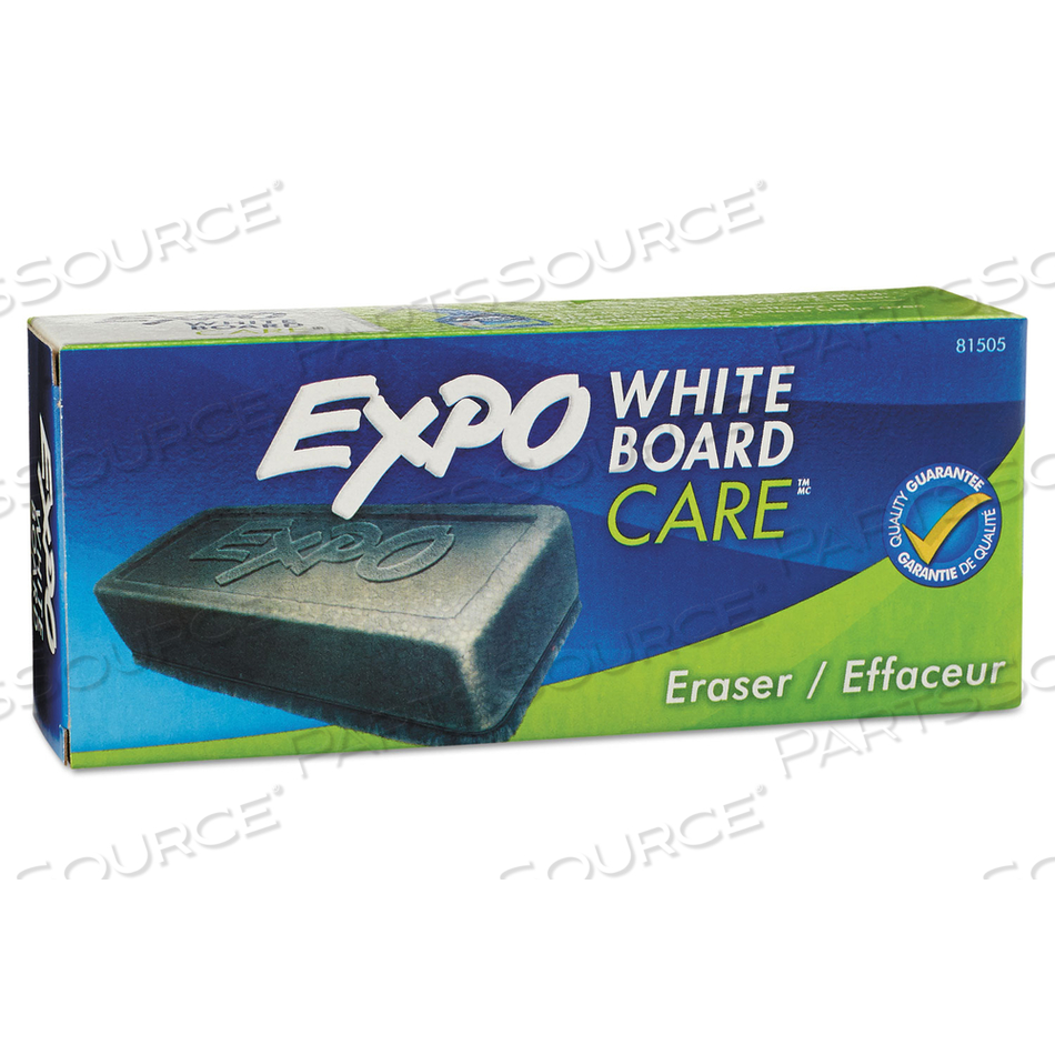 WHITE BOARD CARE DRY ERASE ERASER, 5.13" X 1.25" by Expo