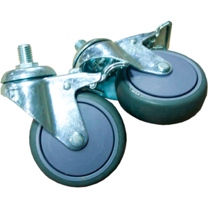 BESTPACK 4" DUAL LOCKING CASTERS by Preferred Plastics & Packaging Co., Inc.