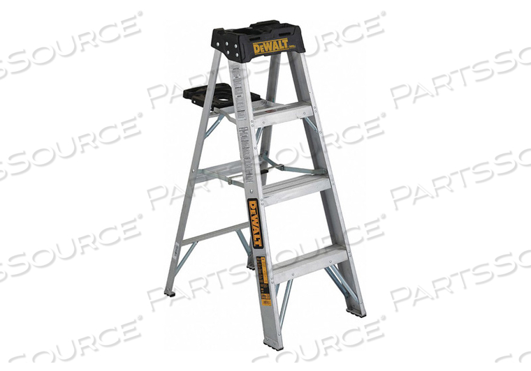 STEPLADDER ALUMINUM 4 FT H 300 LB CAP. by DeWalt