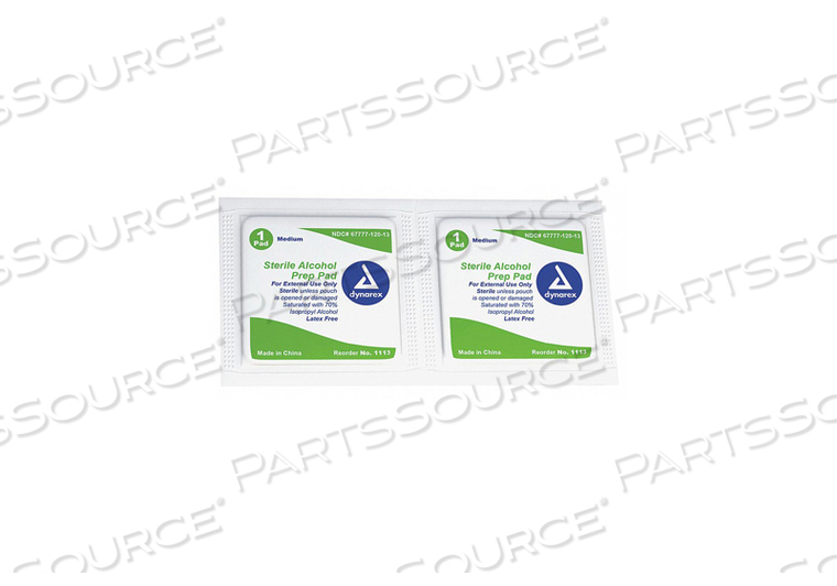 ALCOHOL PADS ANTISEPTICS PK2000 by Dynarex ALCOHOL PADS ANTISEPTICS PK2000 by Dynarex