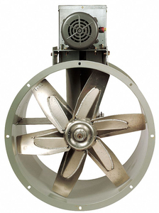 STEEL 52 DIA 36 L 65 H TUBEAXIAL FAN by DAYTON ELECTRIC MANUFACTURING CO