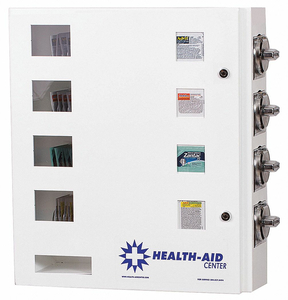 MEDICINE VENDING MACHINE 37 LB. 20 IN W by Health-Aid Center