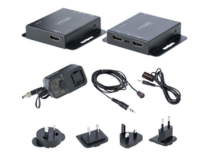HDMI EXTENDER OVER CAT6/CAT5, 4K 30HZ/130FT (40M) OR 1080P 60HZ/230FT (70M) VIDEO EXTENDER, 4K HDMI OVER ETHERNET EXTENDER, POC HDMI TRANSMI by StarTech.com Ltd. HDMI EXTENDER OVER CAT6/CAT5, 4K 30HZ/130FT (40M) OR 1080P 60HZ/230FT (70M) VIDEO EXTENDER, 4K HDMI OVER ETHERNET EXTENDER, POC HDMI TRANSMI by StarTech.com Ltd.