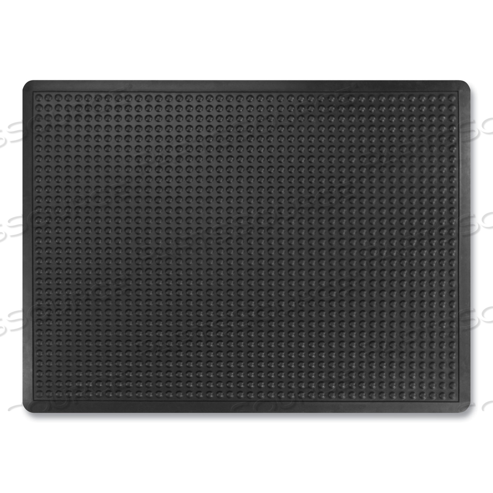 BUBBLE FLEX ANTI-FATIGUE MAT, RECTANGULAR, 36 X 48, BLACK by Apache Mills BUBBLE FLEX ANTI-FATIGUE MAT, RECTANGULAR, 36 X 48, BLACK by Apache Mills