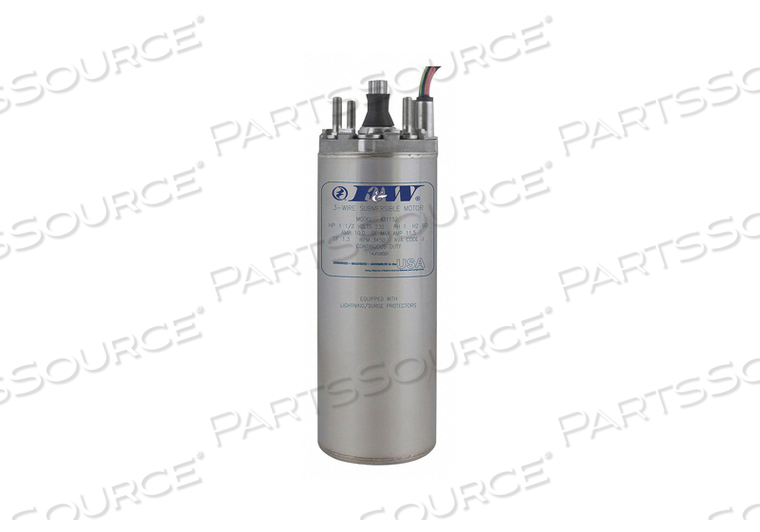 MOTOR 1/2 HP 3 450 RPM 115V by Flint Walling MOTOR 1/2 HP 3 450 RPM 115V by Flint Walling