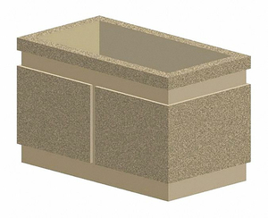 SECURITY PLANTER 20 IN H by Petersen Manufacturing Co. Inc.
