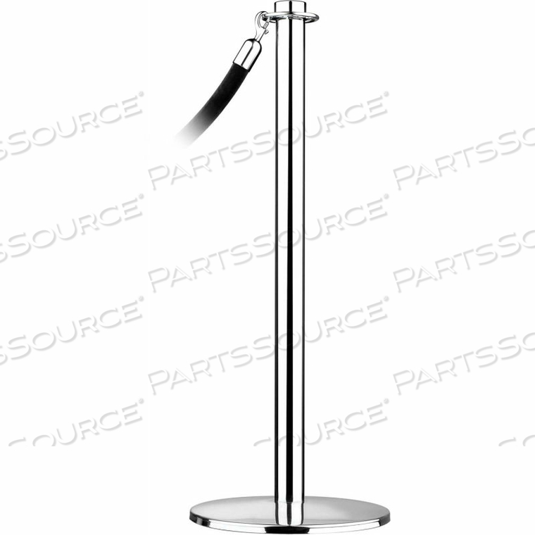 TENSATOR POST ROPE SAFETY CROWD CONTROL QUEUE STANCHION UNIVERSAL CONTEMPORARY, POLISHED CHROME by Tensator