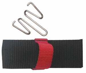 HOOK-AND-LOOP BELT BLACK 8 IN LX7 IN W by Wombat Portapaint