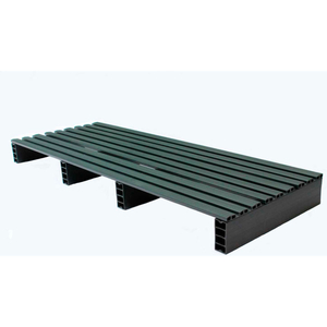 RACKABLE EXTRUDED PLASTIC PALLET - 48X18, TWO-WAY ENTRY, 1000 LB. FORK CAPACITY by Jifram Extrusions, Inc.