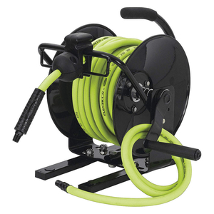 PRTBL MANUAL AIR HOSE REEL 3/8 X 50 FT. by Flexzilla