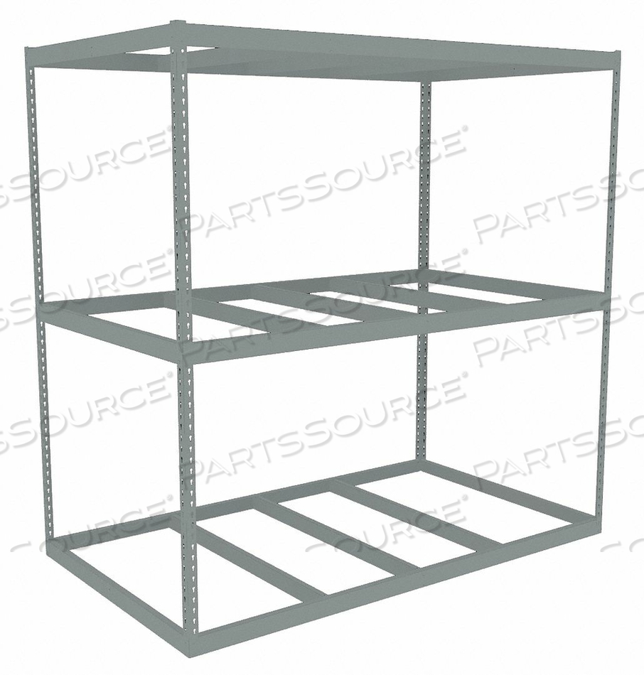 BOLTLESS SHELVING STARTER 84 H GRAY by Tennsco Corp.